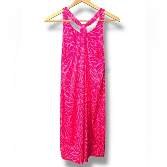 Vineyard Vines In Full Bloom Sankaty Swing Dress | Hot Pink |‎ Size Small - Picture 2 of 9